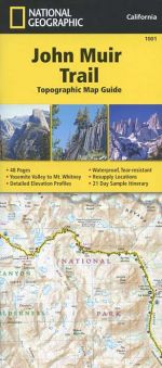 John Muir Trail Topographic Map Guide